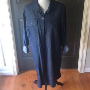 Den shirt dress